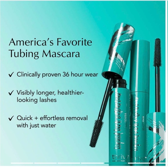 Thrive Causemetics Liquid Lash Extensions Mascara - Deep Brown NWOB - Picture 5 of 5